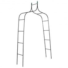 Load image into Gallery viewer, 8'4" x 4'7" Gothic Steel Rose Arch