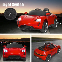 Load image into Gallery viewer, 12V Kids Ride On Car with MP3 & LED Light-Red