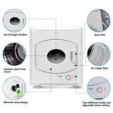 Load image into Gallery viewer, Electric Tumble Compact Laundry Dryer Stainless Steel Wall Mounted