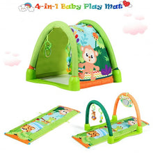 Load image into Gallery viewer, 4-in-1 Baby Play Activity Center Gym Mat