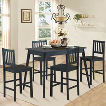 Load image into Gallery viewer, 5 Piece Counter Height Dining Set Kitchen Table
