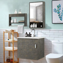 Load image into Gallery viewer, Modern Wall-mounted Bathroom Vanity Sink Set
