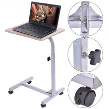 Load image into Gallery viewer, Adjustable Wooden Laptop Table Stand