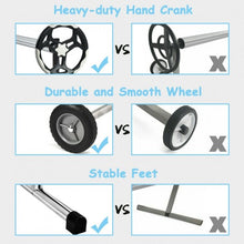 Load image into Gallery viewer, 21 Ft Aluminum Pool Cover Reel Set