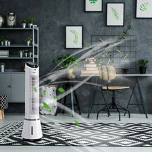 Load image into Gallery viewer, Portable Air Humidify Tower Fan with Remote Control