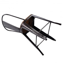 Load image into Gallery viewer, Copper 2-Set Metal Wood Counter Stool Rustic Dining Chairs