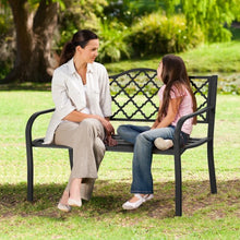 Load image into Gallery viewer, 50" Patio Garden Bench Loveseats