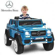 Load image into Gallery viewer, 12V Licensed Mercedes-Benz Kids Ride On Car-Navy