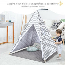 Load image into Gallery viewer, 5.2' Portable Kids' Indian Play Tent