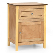 Load image into Gallery viewer, 2-Tier Accent Table with Spacious Tabletop-Natural