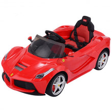 Load image into Gallery viewer, 12 V LaFerrari Kids Ride on Car w/ RC + MP3 + LED Lights