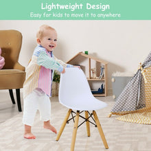 Load image into Gallery viewer, 5 Piece Kids Mid-Century Modern Table Chairs Set