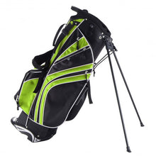 Load image into Gallery viewer, Golf Stand Cart Bag with 6-Way Divider Carry Pockets-Green