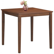 Load image into Gallery viewer, Dining Table Mid Century Square with Solid Wooden Legs