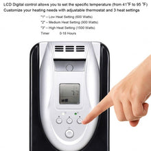 Load image into Gallery viewer, 1500 W Electric Oil Filled Safe Digital Radiator Heater