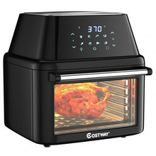 Load image into Gallery viewer, 19 QT Multi-functional Air Fryer Oven 1800W Dehydrator Rotisserie-Black