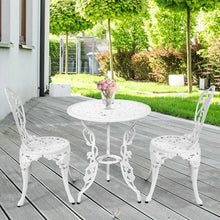 Load image into Gallery viewer, 3 PCS Patio Table Chairs Furniture Bistro Set