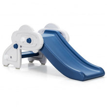 Load image into Gallery viewer, Freestanding Baby Mini Play Climber Slide Set w/HDPE & Anti-Slip Foot Pads-Blue