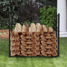 Load image into Gallery viewer, 4ft Heavy Duty Firewood Log Rack for Fireplace Stove Fire Pit