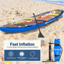Load image into Gallery viewer, Inflatable Stand Up Paddle Board with Backpack Aluminum Paddle Pump-L