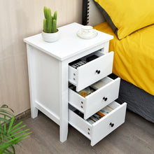 Load image into Gallery viewer, Nightstand End Beside Table Drawers Modern Storage Bedroom Furniture