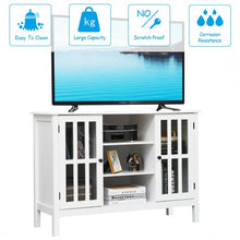 Load image into Gallery viewer, Wood TV Stand Console Cabinet for 45" TV