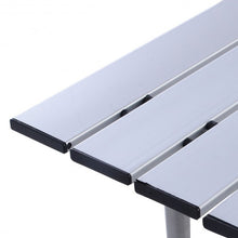 Load image into Gallery viewer, Roll Up Portable folding Camping Aluminum Picnic Table