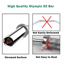Load image into Gallery viewer, 47" Chrome Steel Home Gym Fitness Equipment Bar