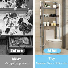 Load image into Gallery viewer, 3-Tier Over-The-Toilet Bathroom Spacesaver Storage Rack
