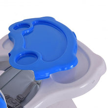Load image into Gallery viewer, 3 in 1 Infant Table and Chair Set Baby High Chair-Blue