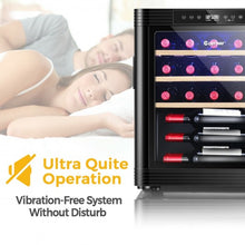 Load image into Gallery viewer, 21 Bottle Compressor Wine Cooler Refrigerator with Digital Control