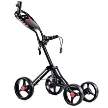 Load image into Gallery viewer, 4 Wheels Folding Golf Pull Push Cart Trolley