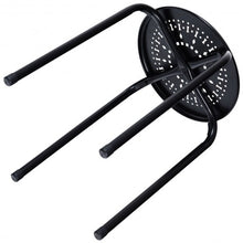 Load image into Gallery viewer, Set of 6 Stackable Backless Round Metal Stool Set-Black