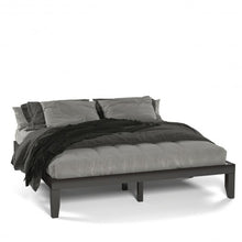 Load image into Gallery viewer, 14 Inch King Size Wood Platform Bed Frame-Brown