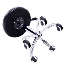 Load image into Gallery viewer, Adjustable Hydraulic Salon Rolling Swivel Stool-Black