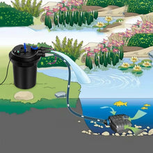 Load image into Gallery viewer, 4000GAL Pond Pressure Bio Filter with Light