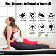 Load image into Gallery viewer, Air Track Inflatable Gymnastics Tumbling Mat with Pump-Black