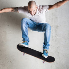 Load image into Gallery viewer, 31" x 8" Kids Professional Maple Wood Skateboard-Black