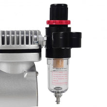 Load image into Gallery viewer, 3 Compressor Kit Dual-Action Spray Air Brush Set
