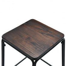 Load image into Gallery viewer, 30" Set of 4 Backless Industrial Bar Stools