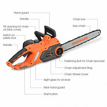 Load image into Gallery viewer, 16-inch Electric Chain Saw with Automatic Oiling