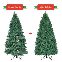 Load image into Gallery viewer, 7 Ft PVC Artificial Christmas Tree with LED Lights