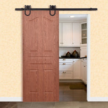 Load image into Gallery viewer, 6Ft Steel Sliding Barn Wood Door Hardware Set