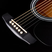 Load image into Gallery viewer, Sonart 41" 6 Strings Acoustic Folk Guitar-Black