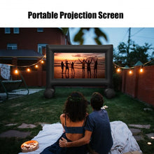Load image into Gallery viewer, Inflatable Outdoor Movie Projector Screen with Blower-14'