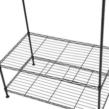 Load image into Gallery viewer, 3-Tier Portable Clothing Rack Garment Hanger