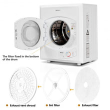 Load image into Gallery viewer, Electric Tumble Compact Laundry Dryer Stainless Steel Wall Mounted