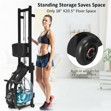Load image into Gallery viewer, Adjustable Resistance Health Fitness Water Rowing Machine