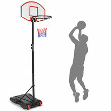 Load image into Gallery viewer, Adjustable Basketball Hoop System Stand with Wheels