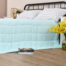 Load image into Gallery viewer, Soft Fabric Breathable Premium Cooling Heavy Weighted Blanket-15 lbs